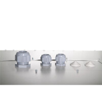 DIGITUS DN-19-09U-6/6-I-OD - 9HE Wandgehäuse, Outdoor, IP55 579x600x600 mm, Farbe Grau (RAL 7035)
