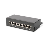 DIGITUS DN-91608SD - Desktop CAT 6 Patch Panel, geschirmt...