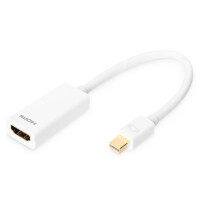 DIGITUS AK-340404-001-W - DisplayPort Adapterkabel, mini...