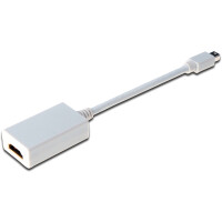 DIGITUS AK-340404-001-W - DisplayPort Adapterkabel, mini...