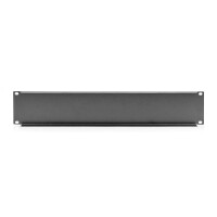 DIGITUS DN-19-BPN-02-SW - 2HE Blindabdeckplatte Farbe...