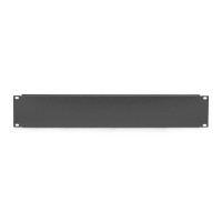DIGITUS DN-19-BPN-02-SW - 2HE Blindabdeckplatte Farbe Schwarz (RAL 9005)