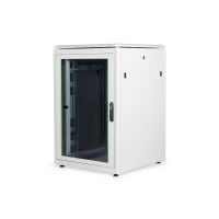 DIGITUS DN-19-22U-8/8-1 - 22HE Netzwerkschrank, Unique 1164x800x800 mm, Farbe Grau (RAL 7035)