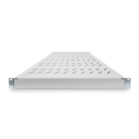 DIGITUS DN-97648 - 1HE Fachboden festeinb. für 1000 mm tiefe Schränke 44x482x700 mm, einst. 700 bis 900 mm Tiefe, grau