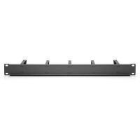 DIGITUS DN-97602 - 1HE Kabelrangierpanel 5x Kabelringe 40x60 mm, Farbe schwarz (RAL 9005)