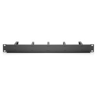 DIGITUS DN-97602 - 1HE Kabelrangierpanel 5x Kabelringe 40x60 mm, Farbe schwarz (RAL 9005)